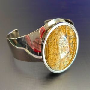 Jay King DTR 925 silver cuff bracelet Large